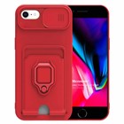 Microsonic Apple iPhone SE 2020 Kılıf Multifunction Silicone Kırmızı