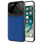 Microsonic Apple iPhone 7 Kılıf Uniq Leather Lacivert