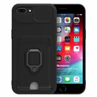 Microsonic Apple iPhone 7 Plus Kılıf Multifunction Silicone Siyah