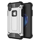 Microsonic Apple iPhone X Kılıf Rugged Armor Gümüş