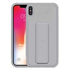 Microsonic Apple iPhone XS Max Kılıf Hand Strap Gri