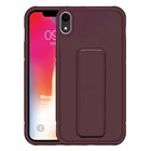 Microsonic Apple iPhone XR Kılıf Hand Strap Mor