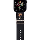 Microsonic Apple Watch 8 45mm Kordon Aksesuarı Heart Charm