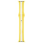 Microsonic Apple Watch Series 8 45mm Kordon Town Stripe Sarı