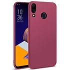 Microsonic Matte Silicone Asus Zenfone 5 6 2 ZE620KL Kılıf Mor