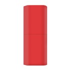 Microsonic Huawei FreeBuds Lipstick Mat Silikon Kılıf Kırmızı