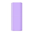 Microsonic Huawei FreeBuds Lipstick Mat Silikon Kılıf Lila
