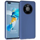 Microsonic Matte Silicone Huawei Mate 40 Pro Kılıf Lacivert