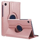 Microsonic Huawei MatePad T8 8 Kılıf 360 Rotating Stand Deri Rose Gold