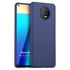 Microsonic Matte Silicone Infinix Note 7 Kılıf Lacivert