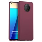 Microsonic Matte Silicone Infinix Note 7 Kılıf Mor