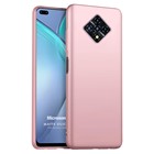 Microsonic Matte Silicone Infinix Zero 8 Kılıf Rose Gold