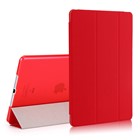 Microsonic Apple iPad 9 7 2017 A1822-A1823 Smart Case ve arka Kılıf Kırmızı
