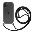 Microsonic Apple iPhone 14 Pro Max Kılıf Neck Lanyard Siyah