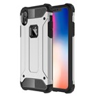 Microsonic Apple iPhone XR 6 1 Kılıf Rugged Armor Gümüş