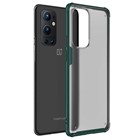 Microsonic OnePlus 9 Pro Kılıf Frosted Frame Yeşil