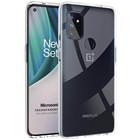 Microsonic OnePlus Nord N100 Kılıf Transparent Soft Beyaz