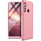 Microsonic Realme 5i Kılıf Double Dip 360 Protective Rose Gold