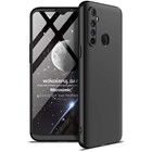 Microsonic Realme 6i Kılıf Double Dip 360 Protective Siyah