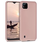 Microsonic Matte Silicone Realme C11 2021 Kılıf Rose Gold