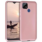 Microsonic Matte Silicone Realme C25 Kılıf Rose Gold