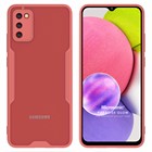 Microsonic Samsung Galaxy A03S Kılıf Paradise Glow Pembe