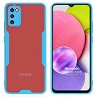 Microsonic Samsung Galaxy A03S Kılıf Paradise Glow Turkuaz