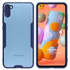 Microsonic Samsung Galaxy M11 Kılıf Paradise Glow Lacivert