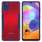 Microsonic Samsung Galaxy A31 Kılıf Paradise Glow Lacivert