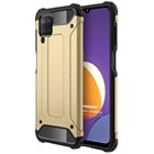 Microsonic Samsung Galaxy M12 Kılıf Rugged Armor Gold