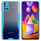 Microsonic Samsung Galaxy M31S Kılıf Paradise Glow Turkuaz