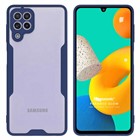 Microsonic Samsung Galaxy A22 4G Kılıf Paradise Glow Lacivert