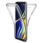 Microsonic Samsung Galaxy Note 9 Kılıf 6 tarafı tam full koruma 360 Clear Soft Şeffaf