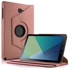 Microsonic Samsung Galaxy Tab A 10 1 P580 Kılıf 360 Rotating Stand Deri Rose Gold