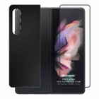 Microsonic Samsung Galaxy Z Fold 3 Ön Arka Tam Kaplayan Temperli Cam Ekran Koruyucu Siyah