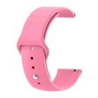 Microsonic Samsung Galaxy Watch 5 40mm Silicone Sport Band Pembe