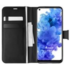 Microsonic TECNO Camon 16 Kılıf Delux Leather Wallet Siyah