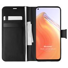 Microsonic Xiaomi Mi 10T Kılıf Delux Leather Wallet Siyah