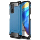 Microsonic Xiaomi Mi 10T Pro Kılıf Rugged Armor Mavi