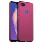 Microsonic Matte Silicone Xiaomi Mi 8 Lite Kılıf Mor