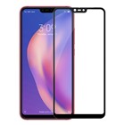 Microsonic Xiaomi Mi 8 Lite Tam Kaplayan Temperli Cam Ekran koruyucu Siyah