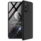 Microsonic Xiaomi Poco F3 Kılıf Double Dip 360 Protective Siyah