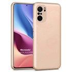 Microsonic Matte Silicone Xiaomi Redmi K40 Kılıf Gold