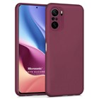 Microsonic Matte Silicone Xiaomi Redmi K40 Kılıf Mor