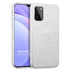 Microsonic Xiaomi Poco M3 Kılıf Sparkle Shiny Gümüş