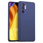 Microsonic Matte Silicone Xiaomi Poco M3 Pro Kılıf Lacivert