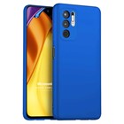 Microsonic Matte Silicone Xiaomi Poco M3 Pro Kılıf Mavi