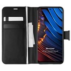 Microsonic Xiaomi Poco X3 GT Kılıf Delux Leather Wallet Siyah