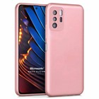 Microsonic Matte Silicone Xiaomi Poco X3 GT Kılıf Rose Gold