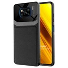 Microsonic Xiaomi Poco X3 Pro Kılıf Uniq Leather Siyah